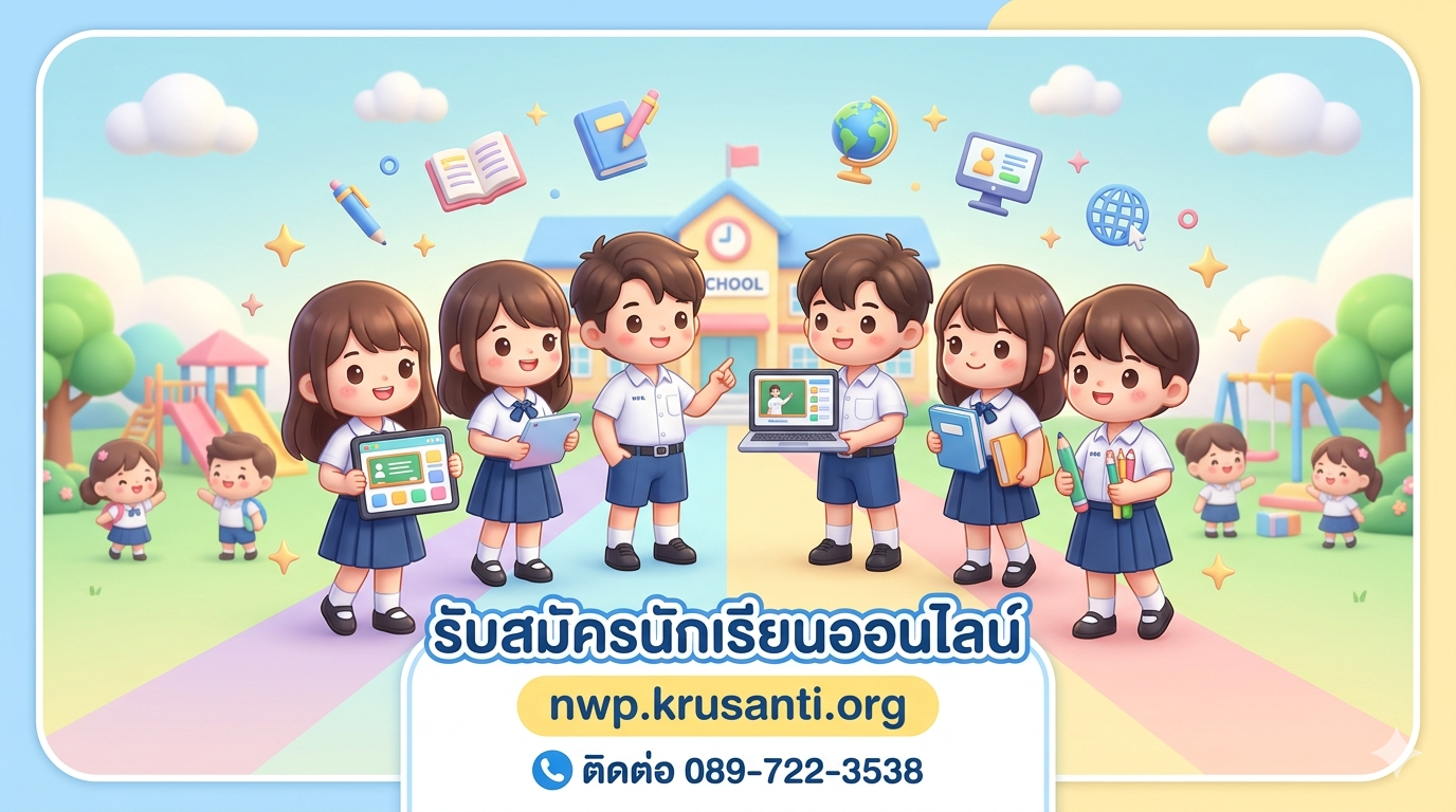 รับสมัครนักเรียน ปีการศึกษา 2569